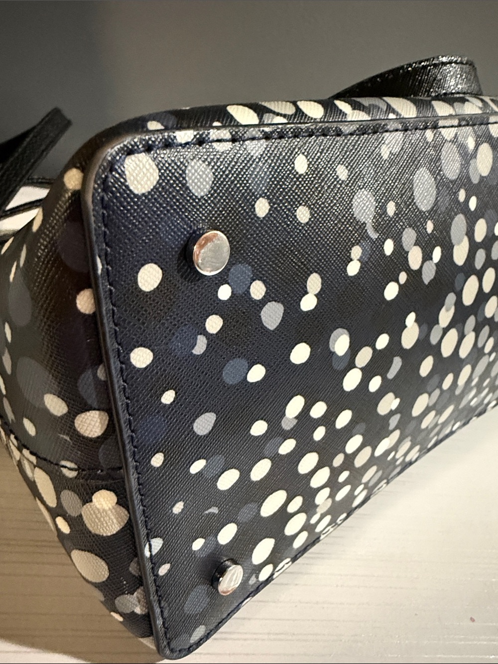 Kate Spade New York Maise Soiree Dot Medium Dome Satchel - Picture 4 of 8